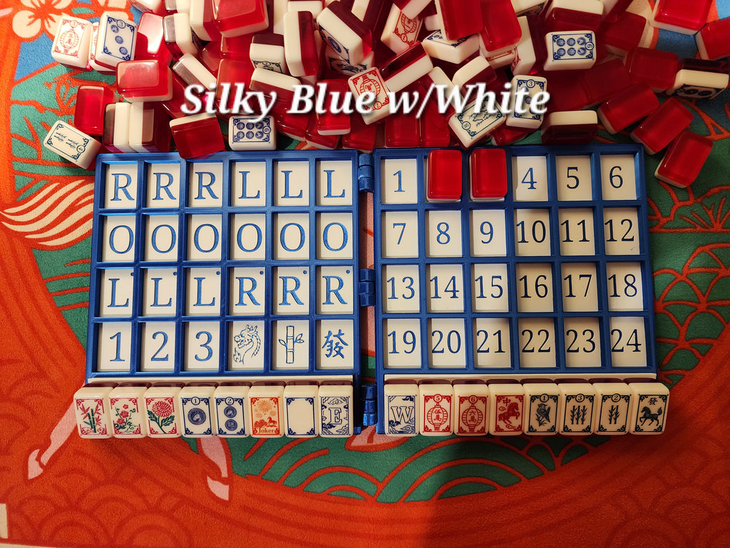 XL Anywhere Board | American Mahjong Large Tiles | Solo | Solitaire Board | Built In Rack |