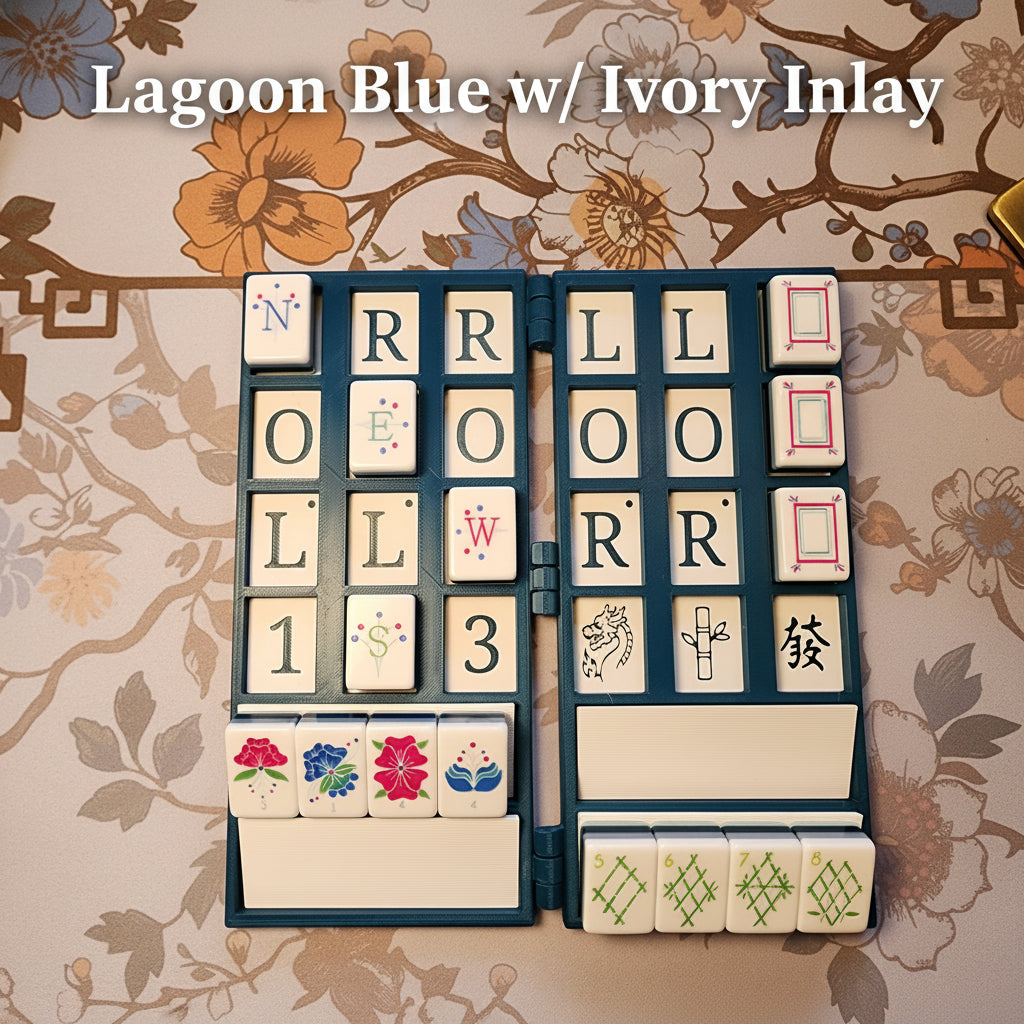 Pocket Mahj | Travel Practice Board | Folding Mahjong Practice Board