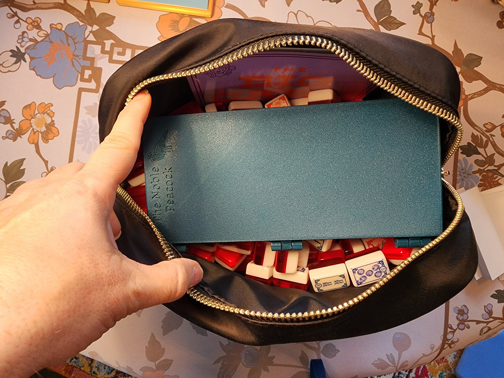 Pocket Mahj | Travel Practice Board | Folding Mahjong Practice Board