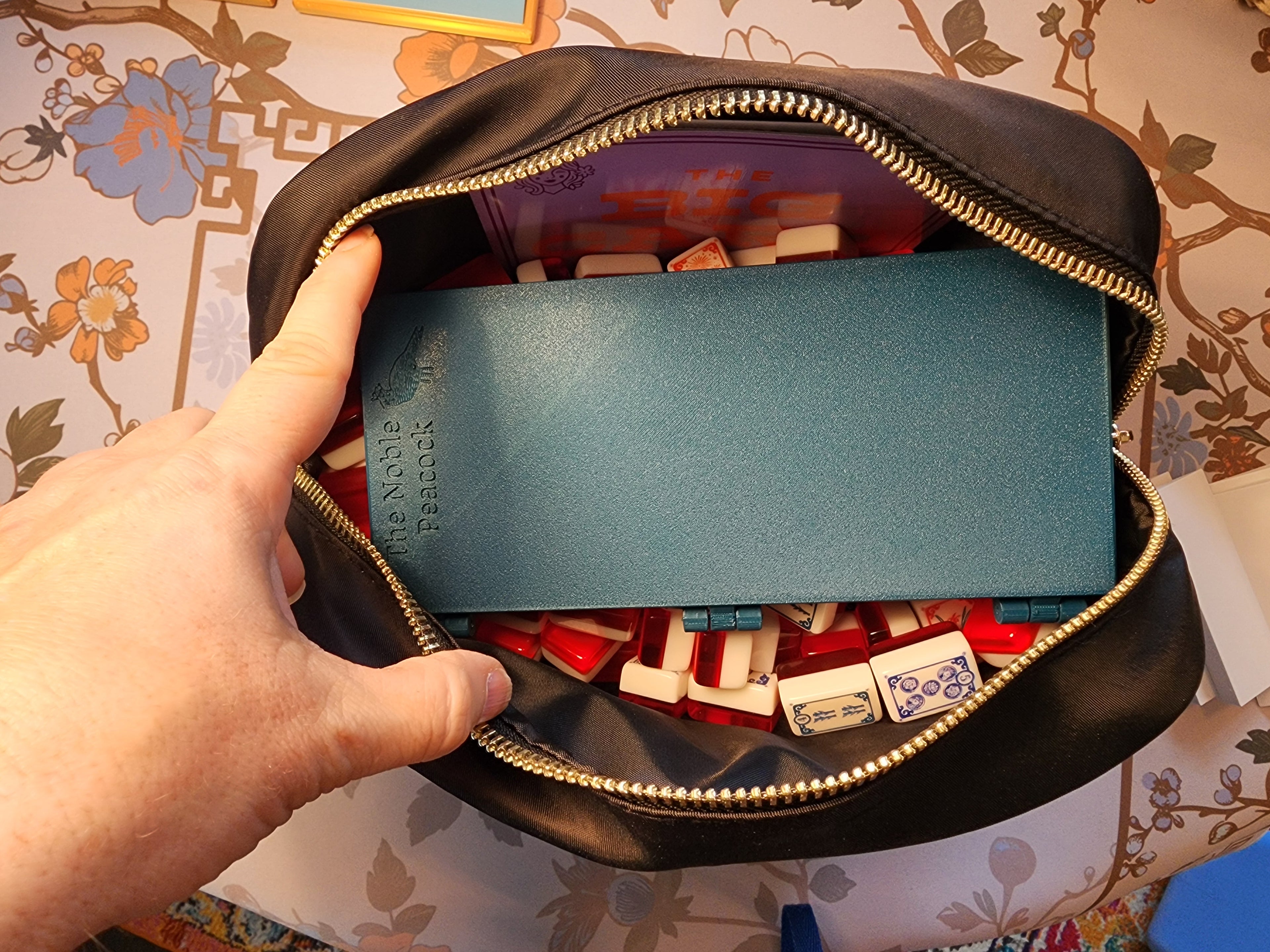 Pocket Mahj | Travel Practice Board | Folding Mahjong Practice Board
