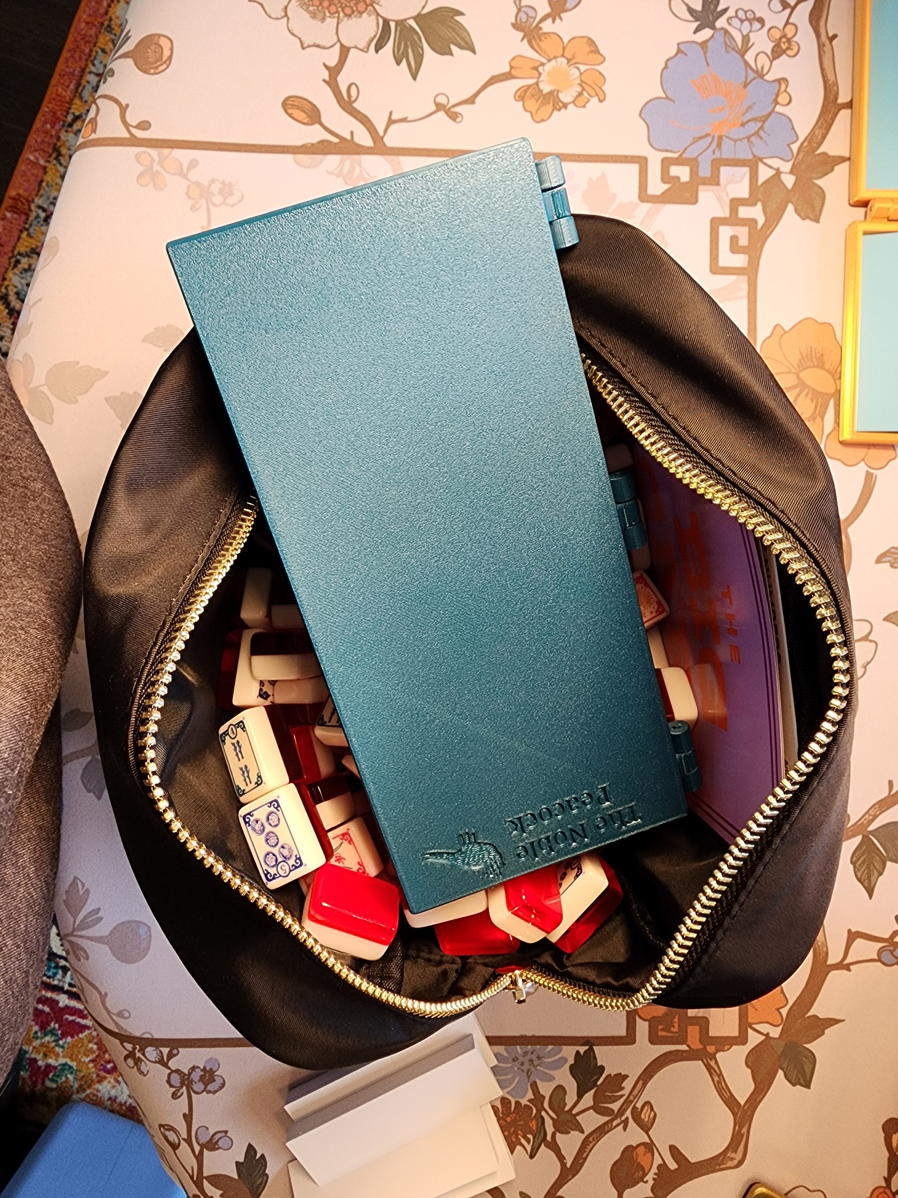 Pocket Mahj | Travel Practice Board | Folding Mahjong Practice Board