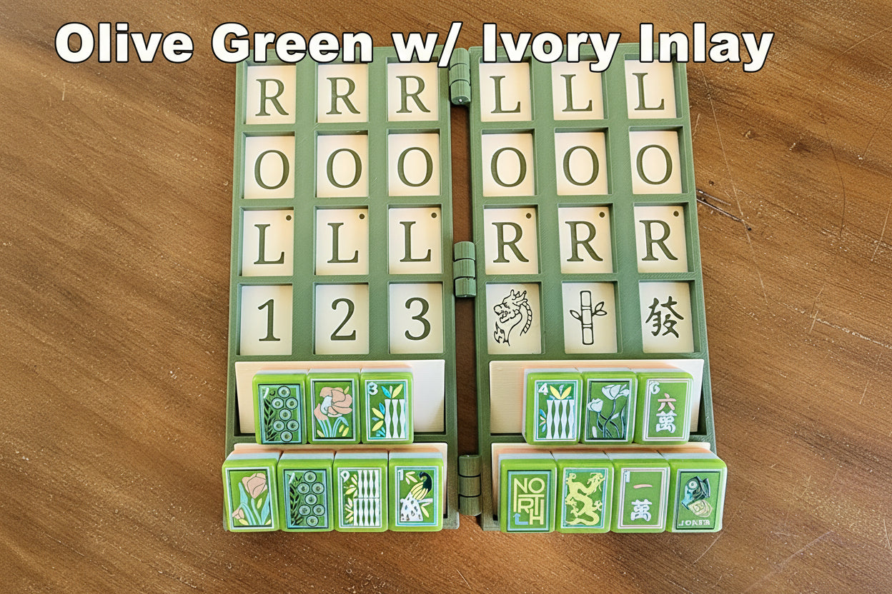 Pocket Mahj | Travel Practice Board | Folding Mahjong Practice Board