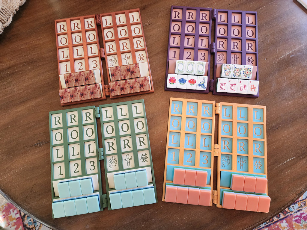 Pocket Mahj | Travel Practice Board | Folding Mahjong Practice Board