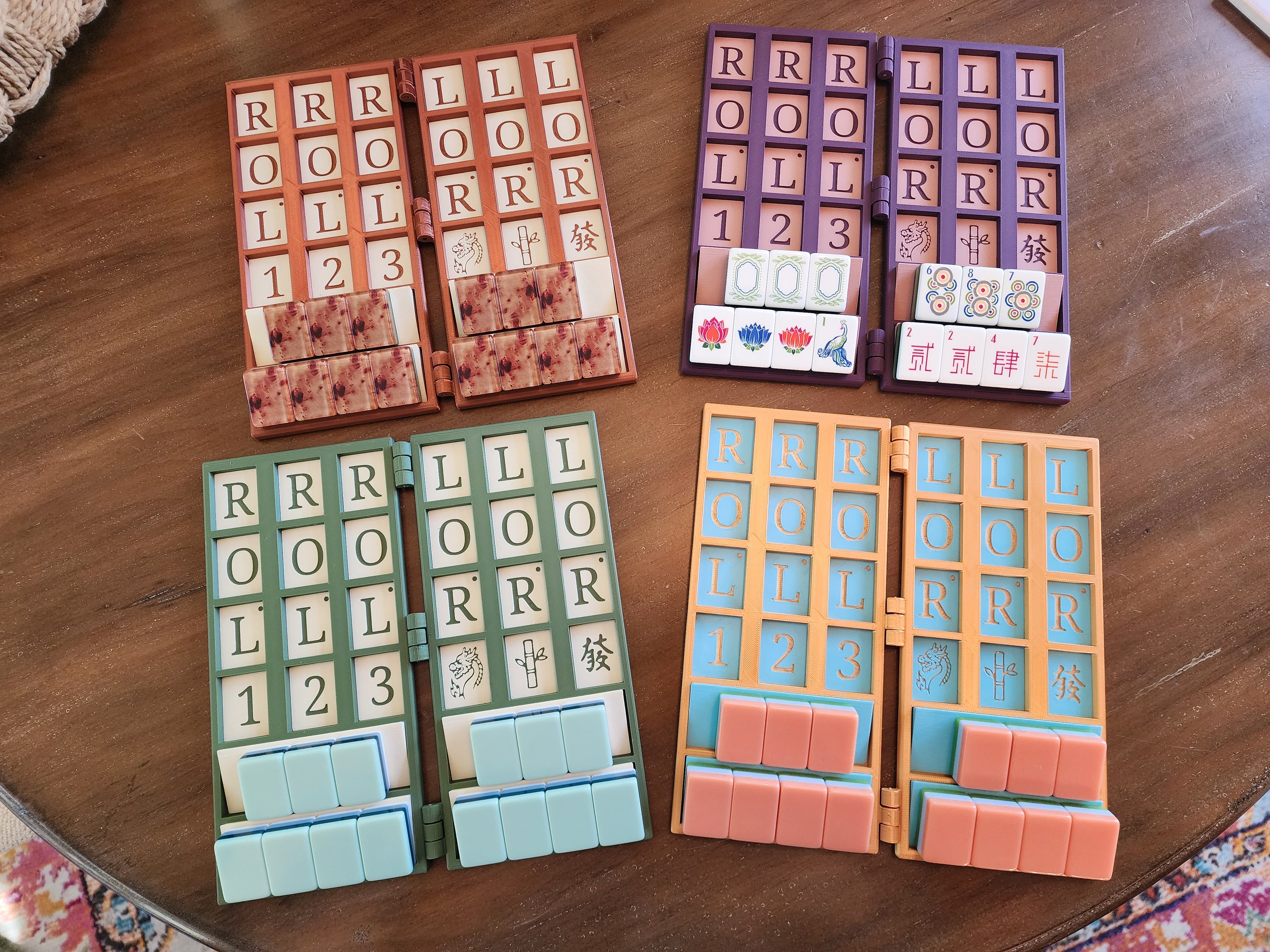 Pocket Mahj | Travel Practice Board | Folding Mahjong Practice Board