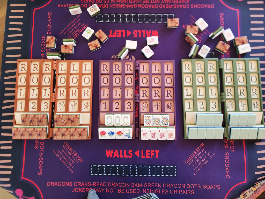 Pocket Mahj | Travel Practice Board | Folding Mahjong Practice Board