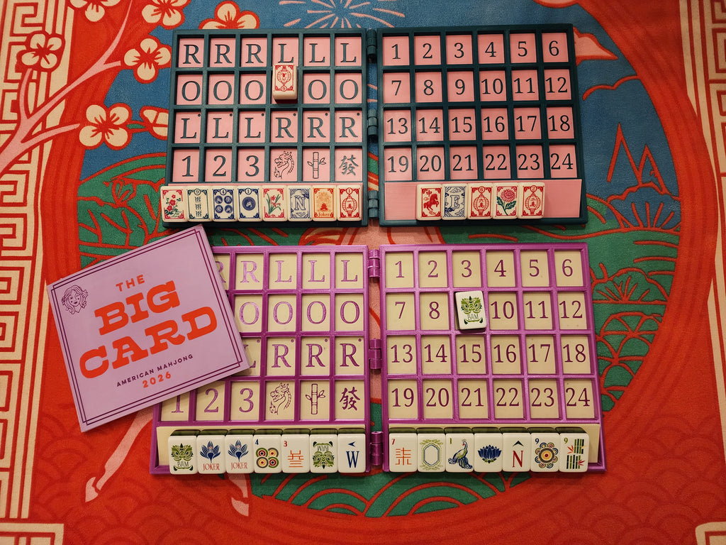 Anywhere Board | American Mahjong | Solitaire Board | Built In Rack | Practice Board