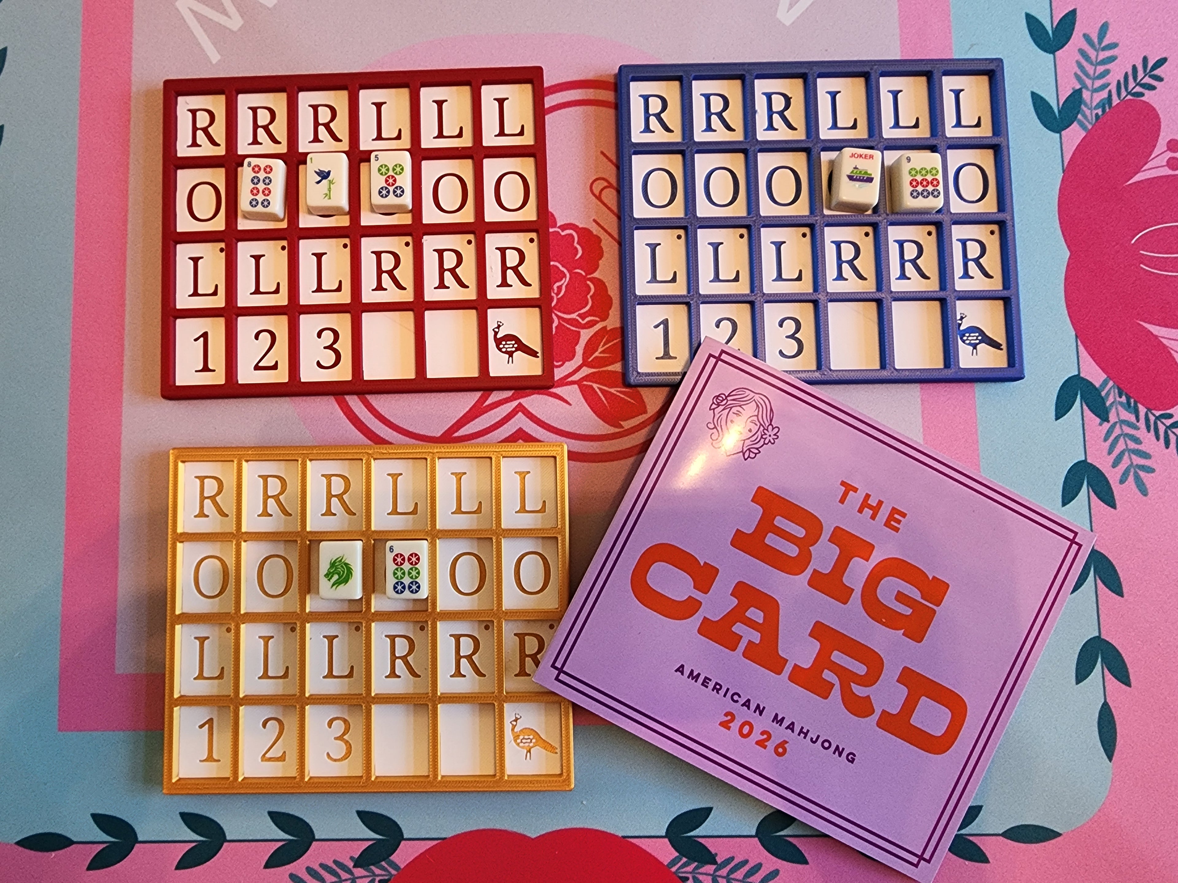 Mini Tiles Mahjong Practice Board | For Tiny Travel Tiles