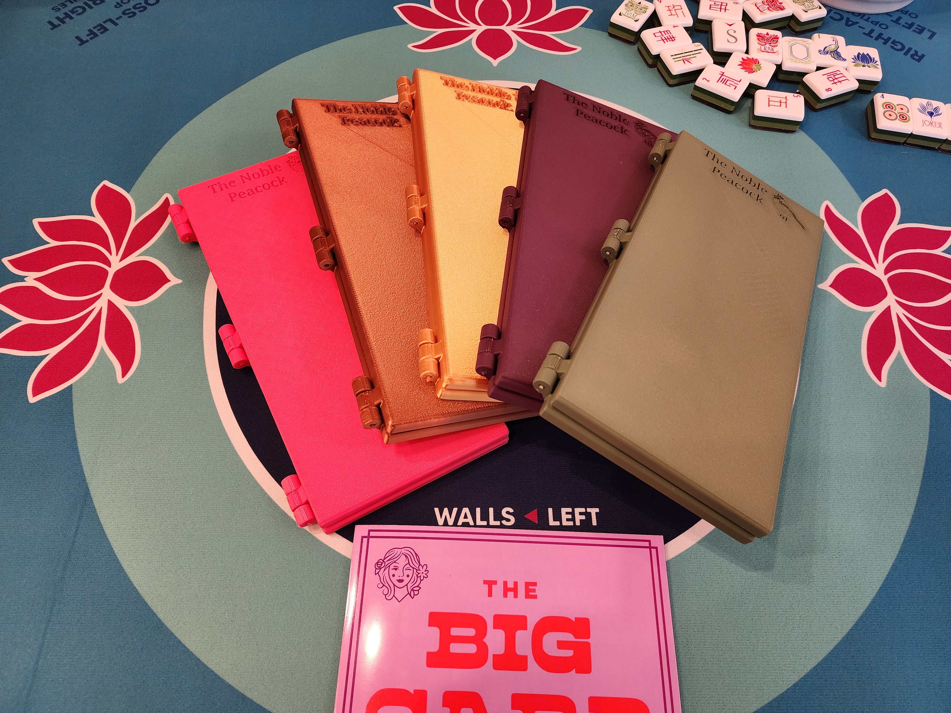 Pocket Mahj | Travel Practice Board | Folding Mahjong Practice Board
