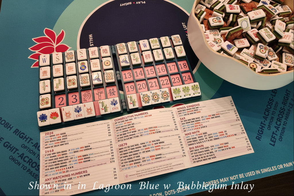 Lagoon Blue w/ Bubblegum Pink Inlay