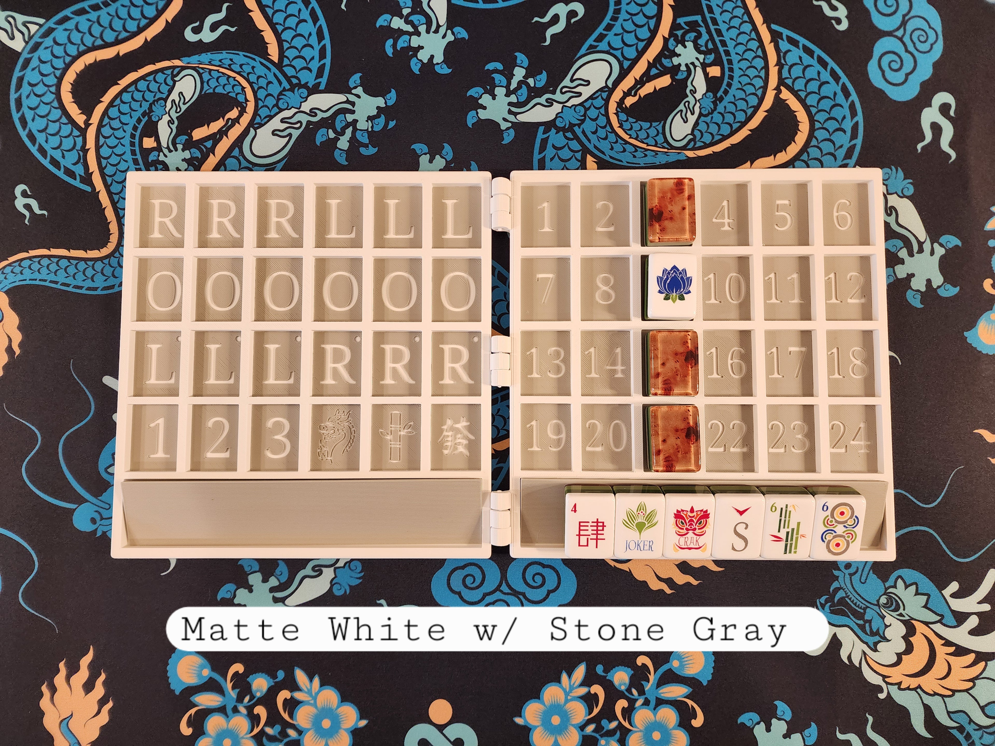 Anywhere Board | American Mahjong | Solitaire Board | Built In Rack | Practice Board