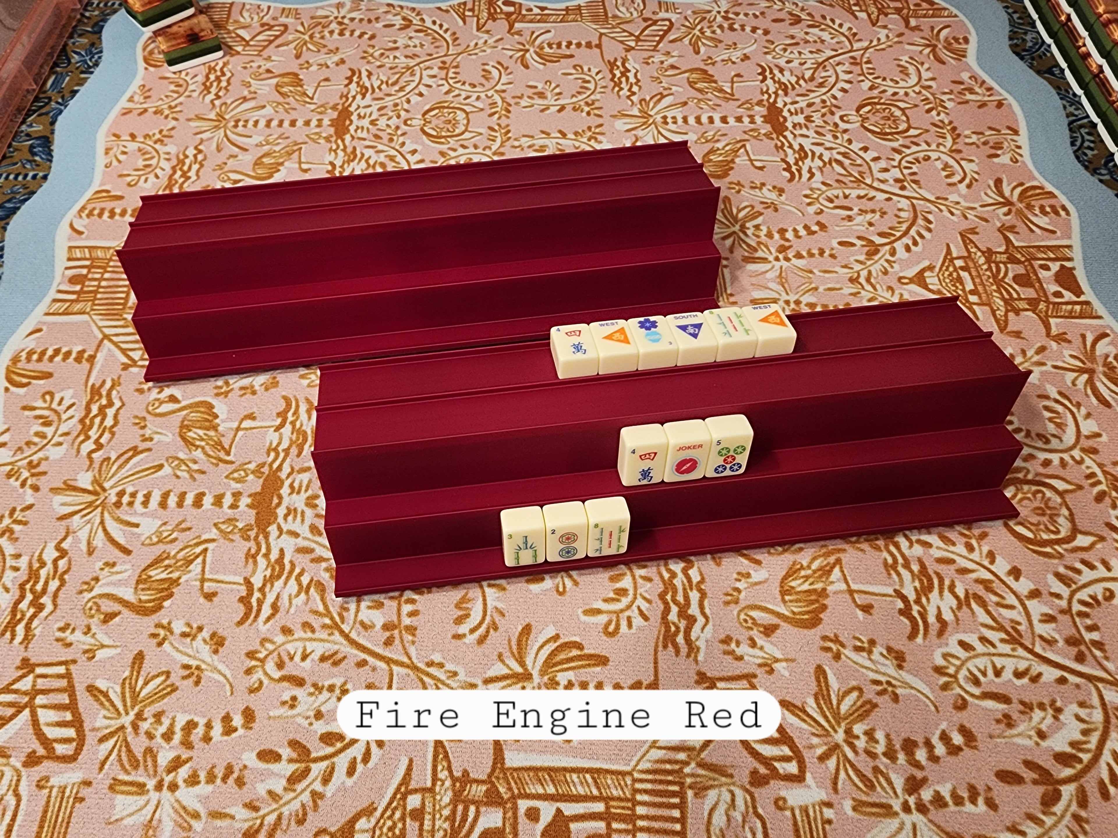 Mini Tiles Double-Handed Rack Set | Travel Racks | Portable Mahjong