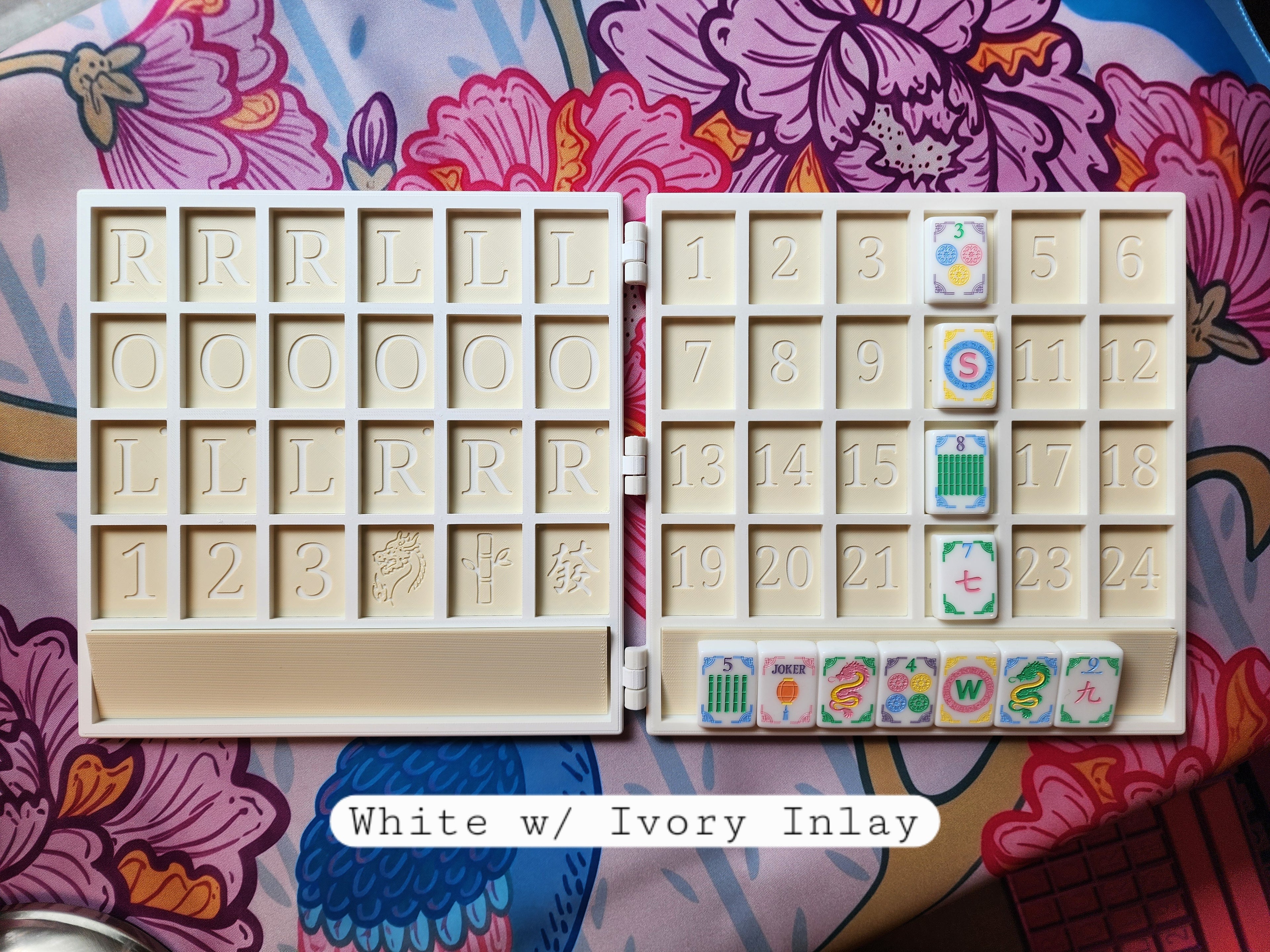 Anywhere Board | American Mahjong | Solitaire Board | Built In Rack | Practice Board