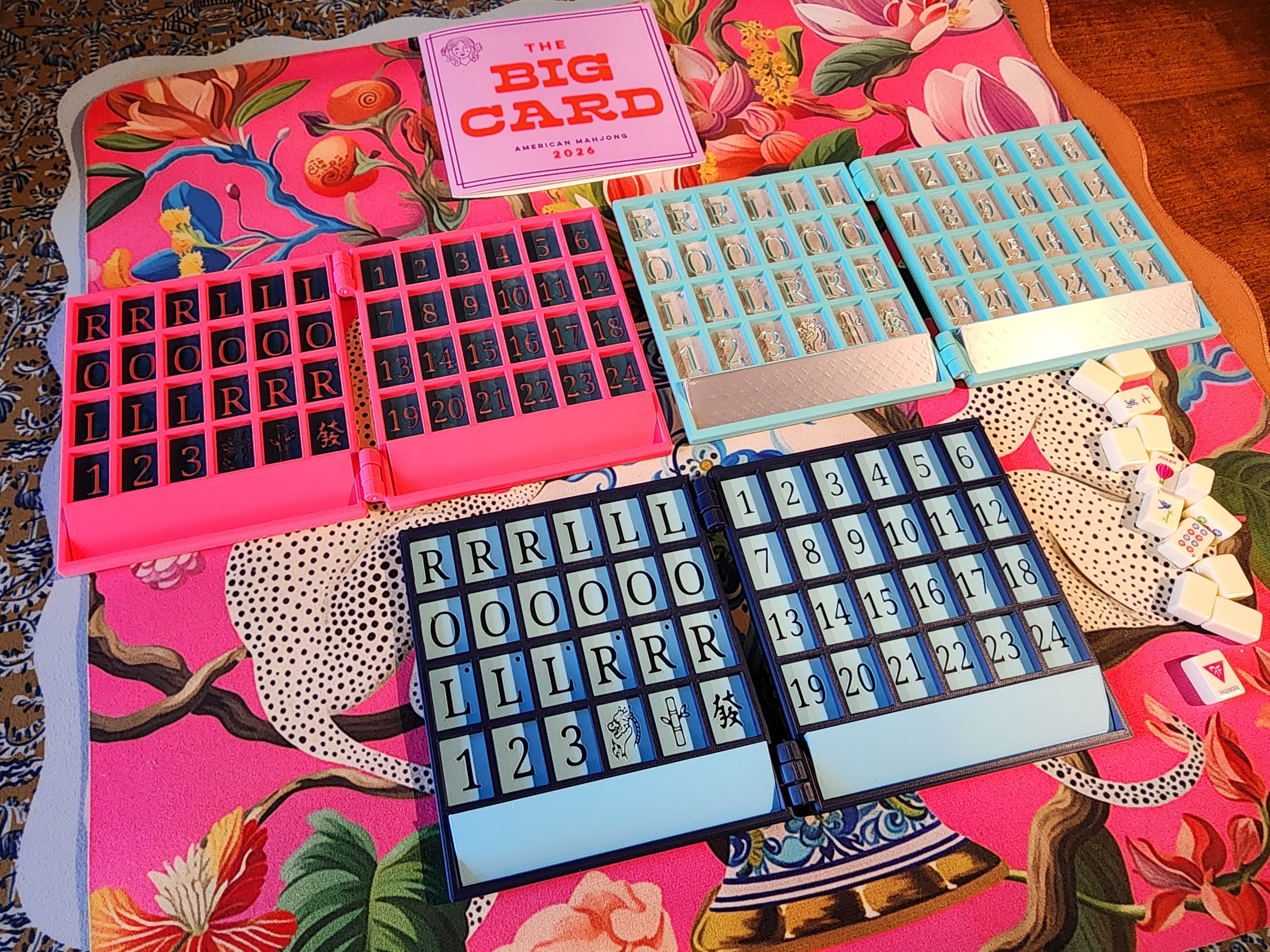 Mini Tiles Anywhere Board | For Tiny Travel Tiles| Mahjong Travel
