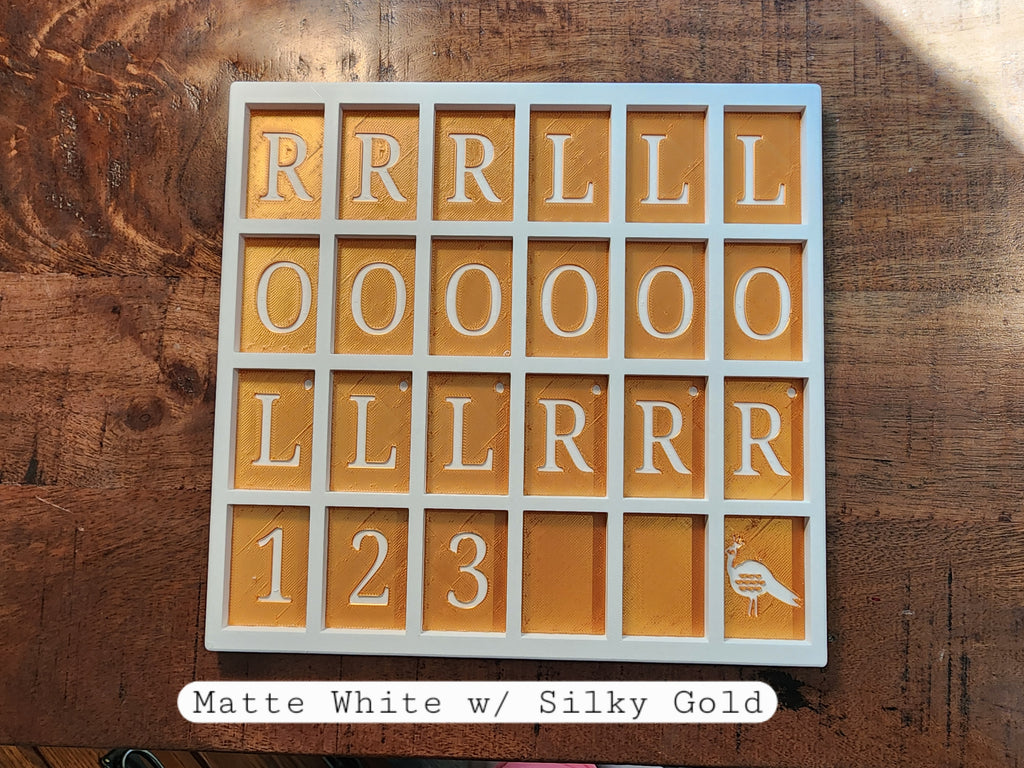 XL PRACTICE BOARD | FITS XL TILES | Mahjong Solitaire Board