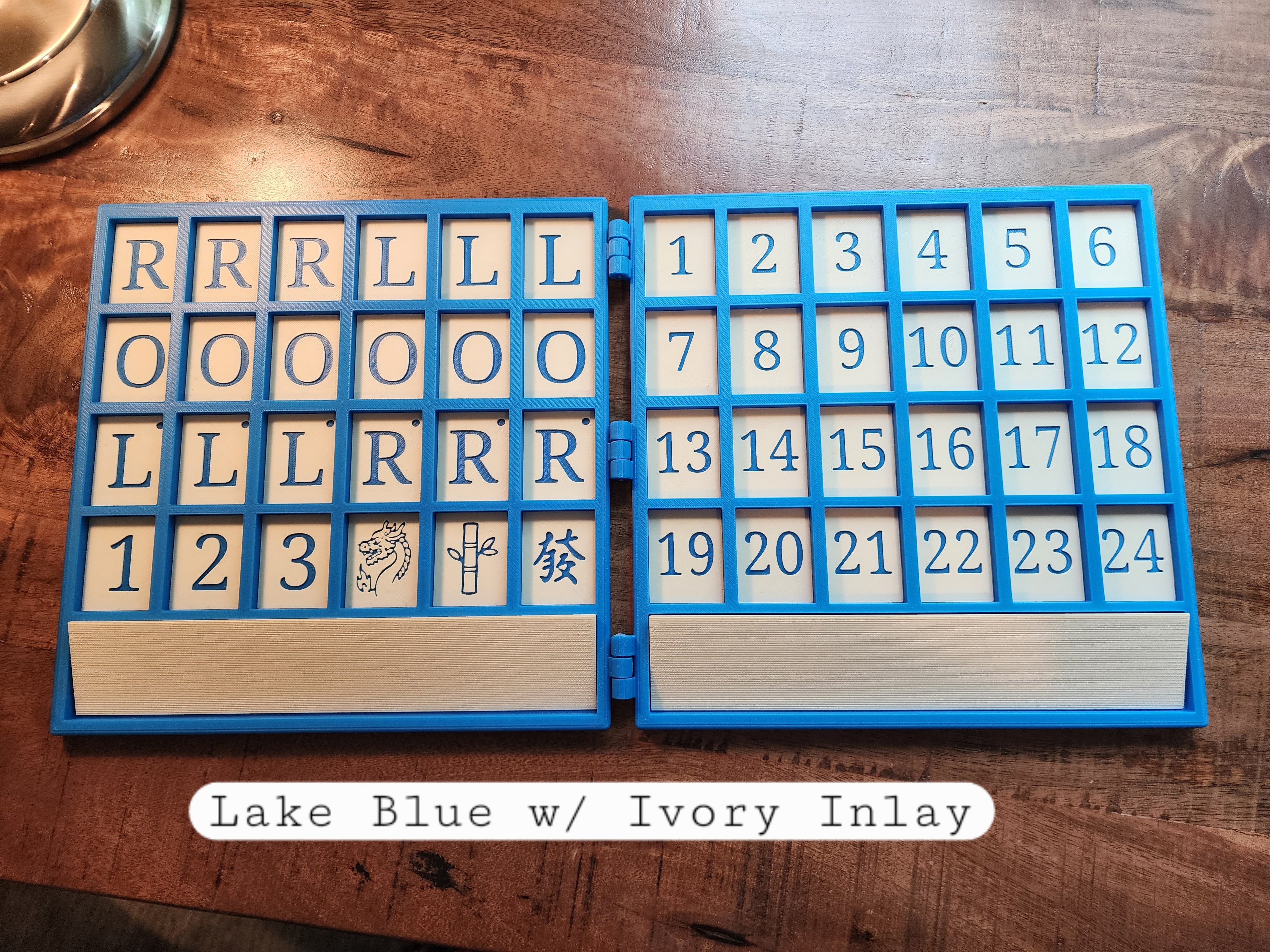 Anywhere Board | American Mahjong | Solitaire Board | Built In Rack | Practice Board