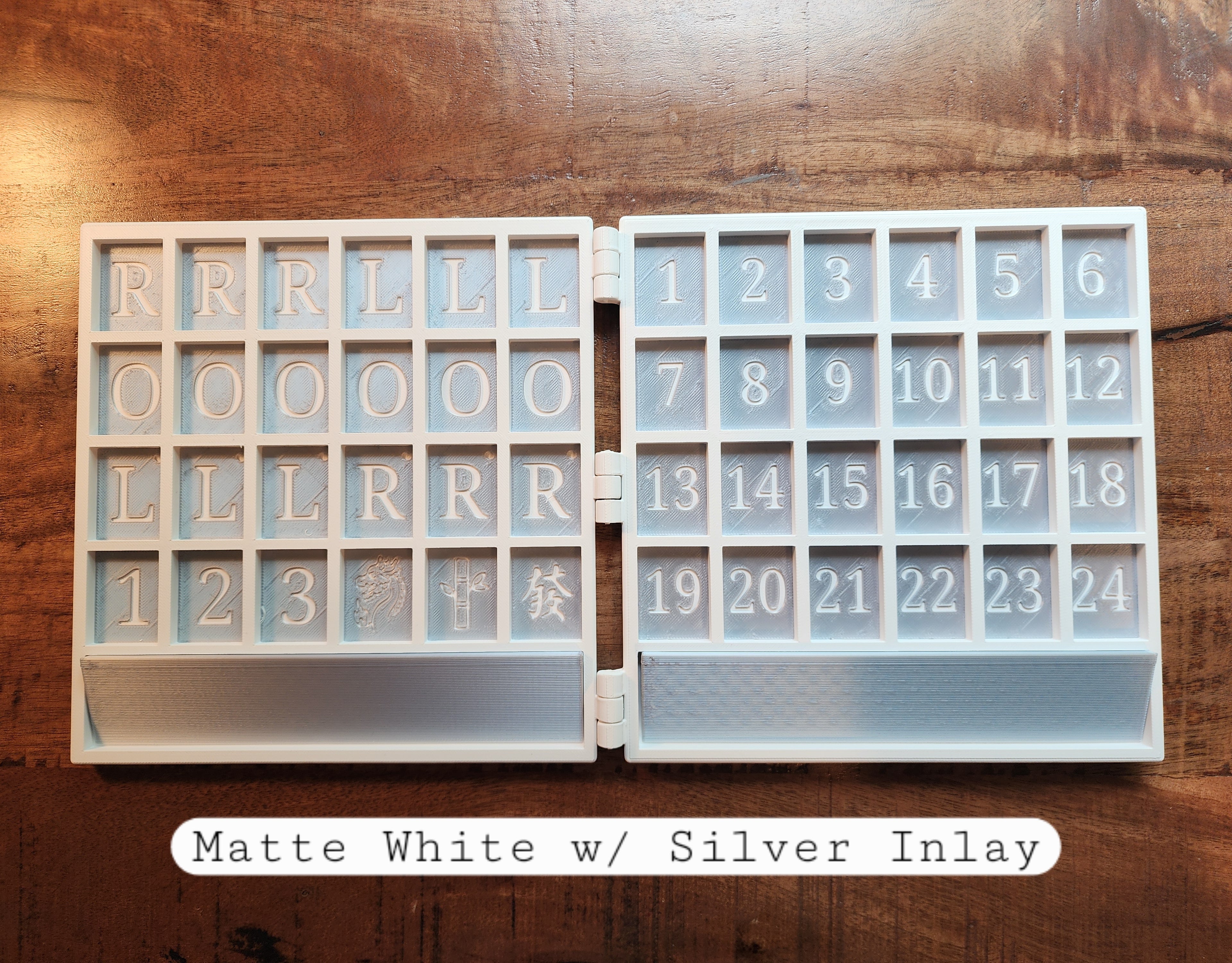 Anywhere Board | American Mahjong | Solitaire Board | Built In Rack | Practice Board