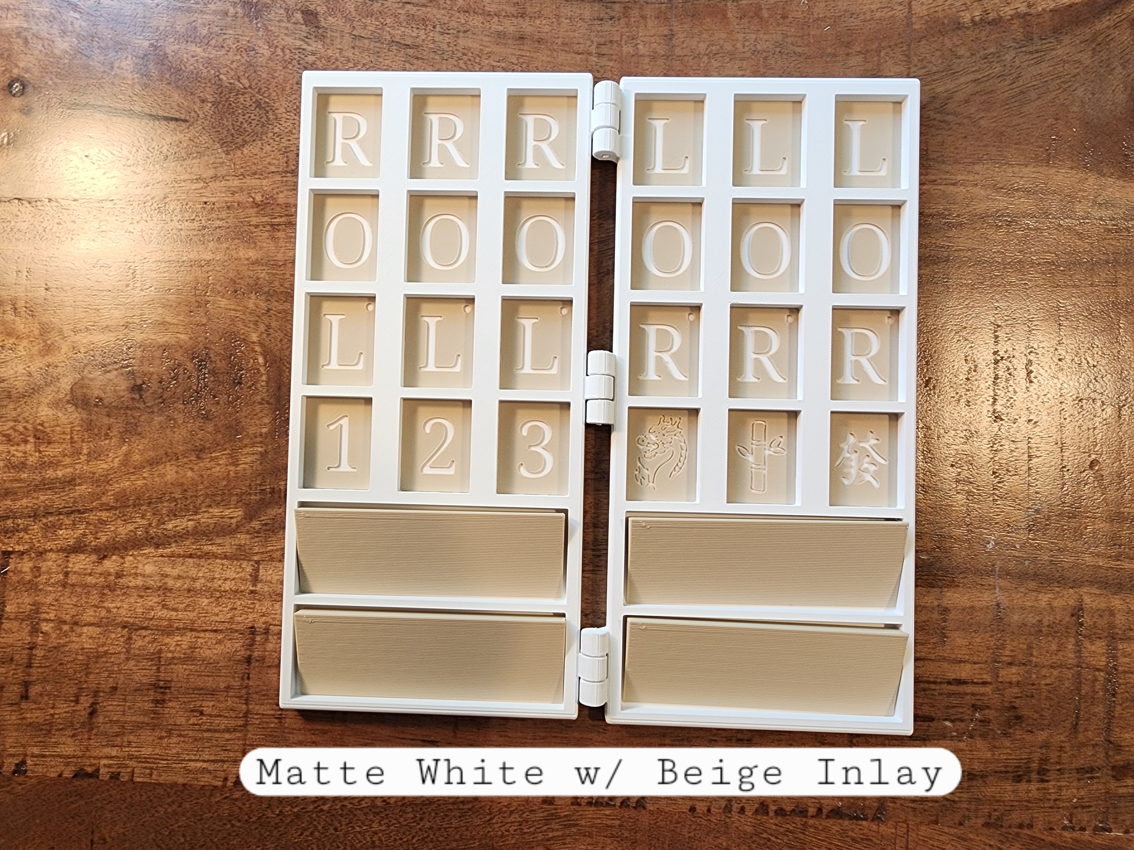 Pocket Mahj | Travel Practice Board | Folding Mahjong Practice Board