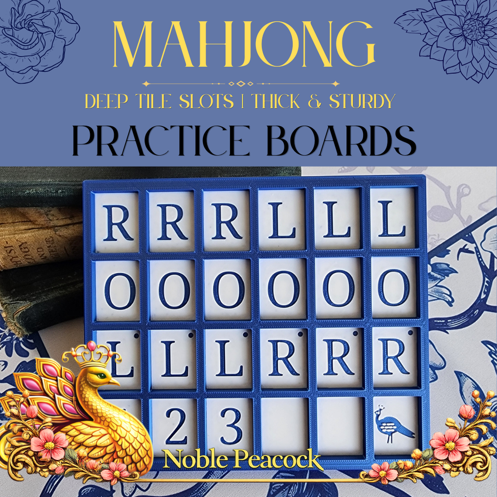 Practice Board Mahjong | Custom Colors | Classic Mahjong Design
