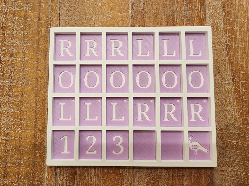 Mini Tiles Mahjong Practice Board | For Tiny Travel Tiles