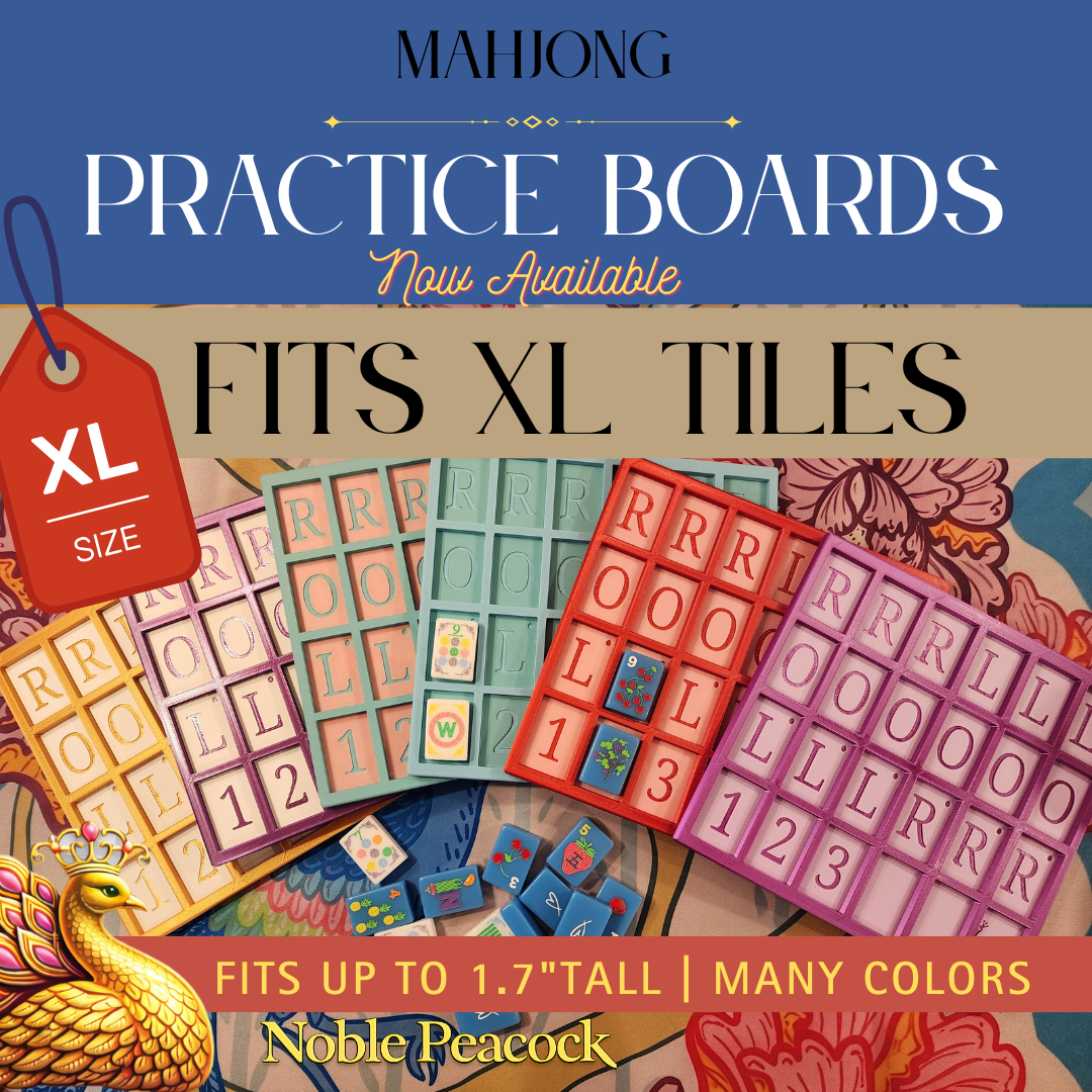 XL PRACTICE BOARD | FITS XL TILES | Mahjong Solitaire Board