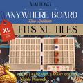 XL Anywhere Board | American Mahjong Large Tiles | Solo | Solitaire Board | Built In Rack |