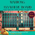 Mini Tiles Anywhere Board | For Tiny Travel Tiles| Mahjong Travel