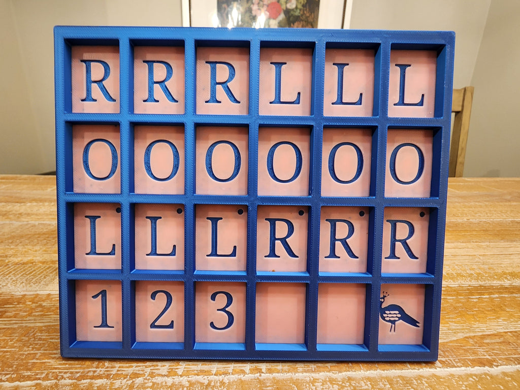Royal Blue Silky - Pink - Square