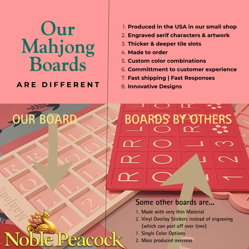 XL PRACTICE BOARD | FITS XL TILES | Mahjong Solitaire Board