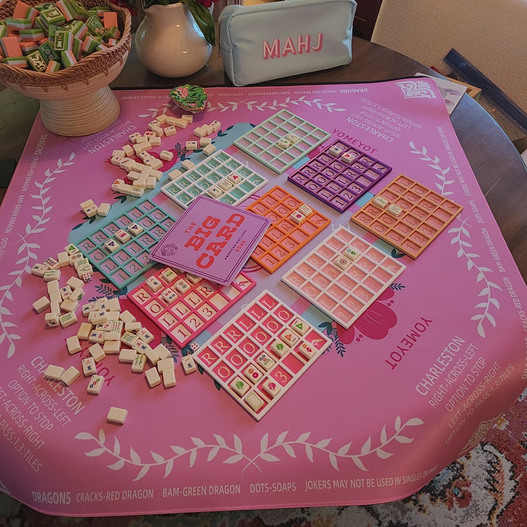 Mini Tiles Mahjong Practice Board | For Tiny Travel Tiles